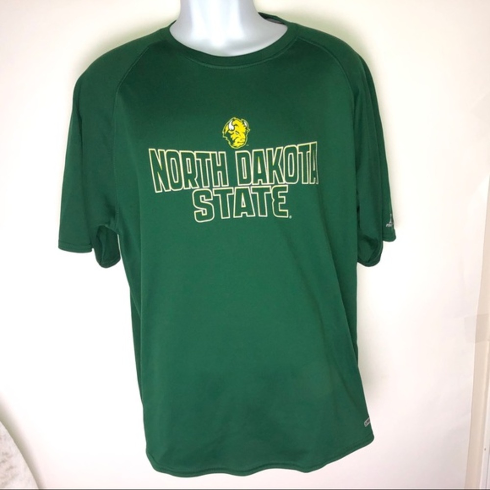 Russell Athletic Green North Dakota Cheer Shirt L